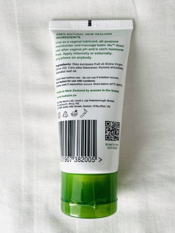 Nu Intimate Balm and Moisturiser – natural vaginal moisturiser - Image 2